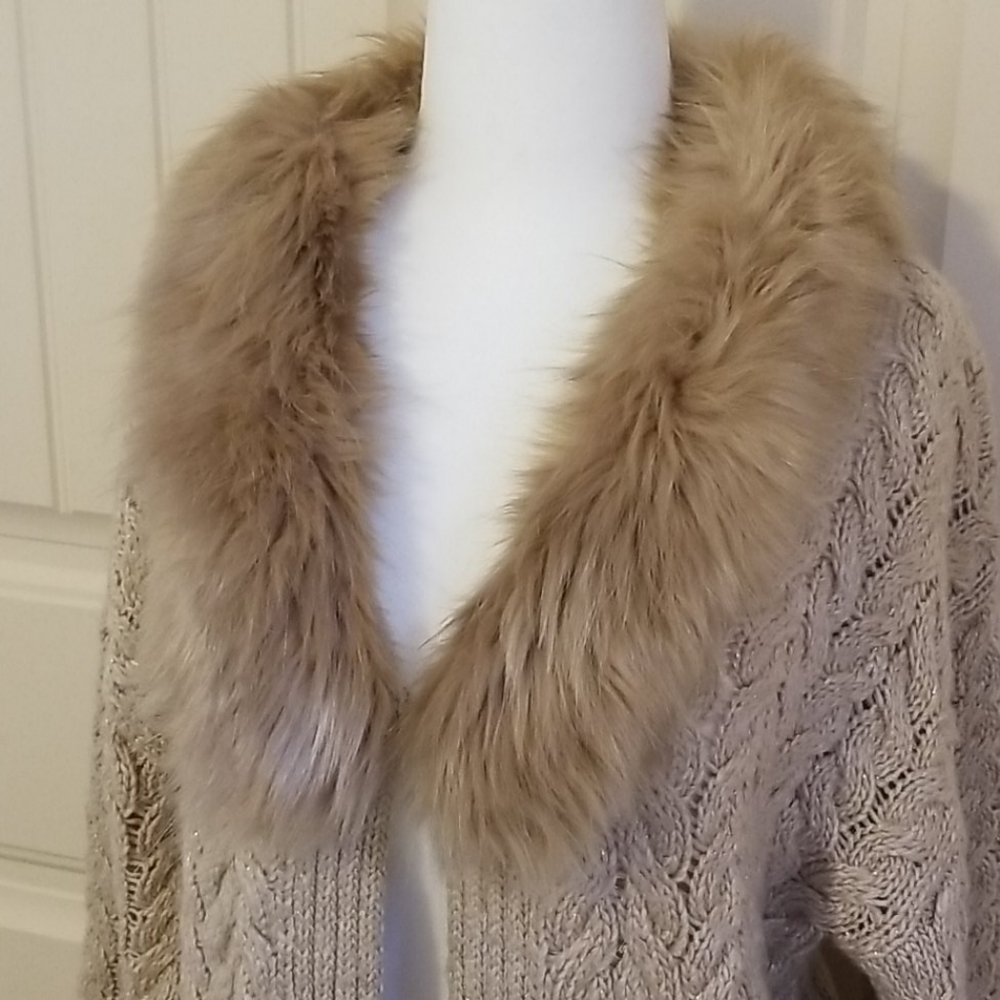 RW&CO Cable Knit Cardigan